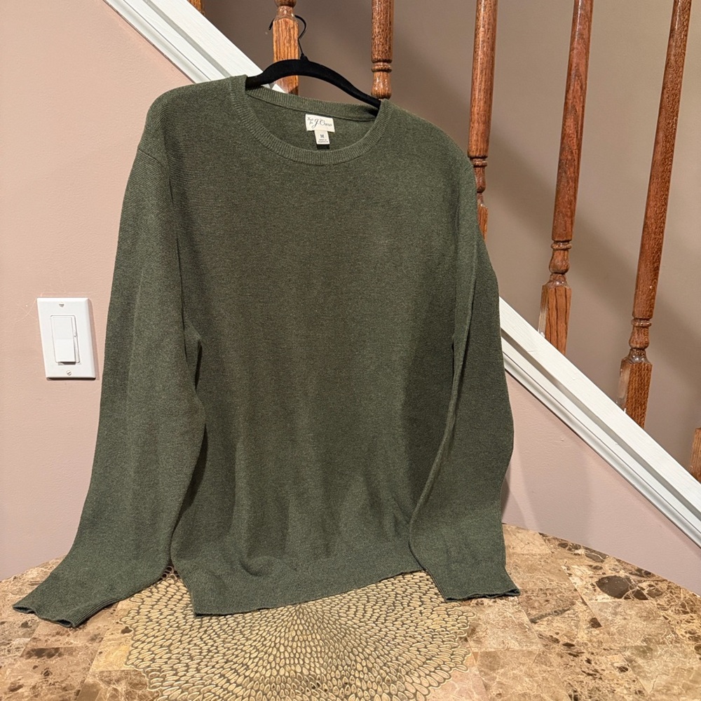 J. Crew Men's Cotton Crewneck Sweater